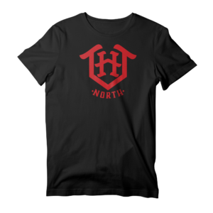 Black Shirt | Red Logo